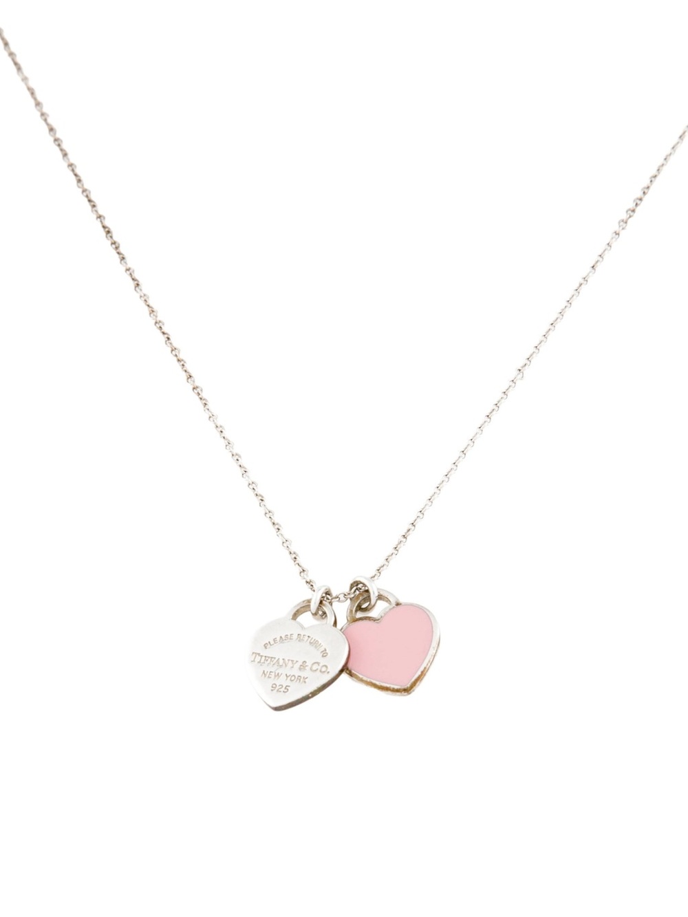Tiffany & Co. Return to Tiffany Double Heart Tag Pendant